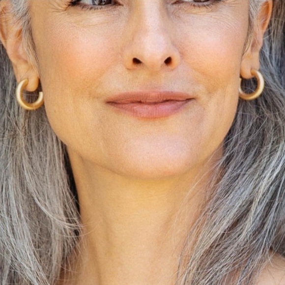 Sanctuary Project - Gold Hoop Earrings - Picture 3 of 5